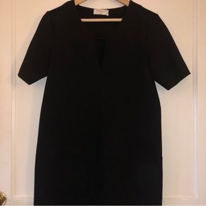 Everlane Black V-neck Dress